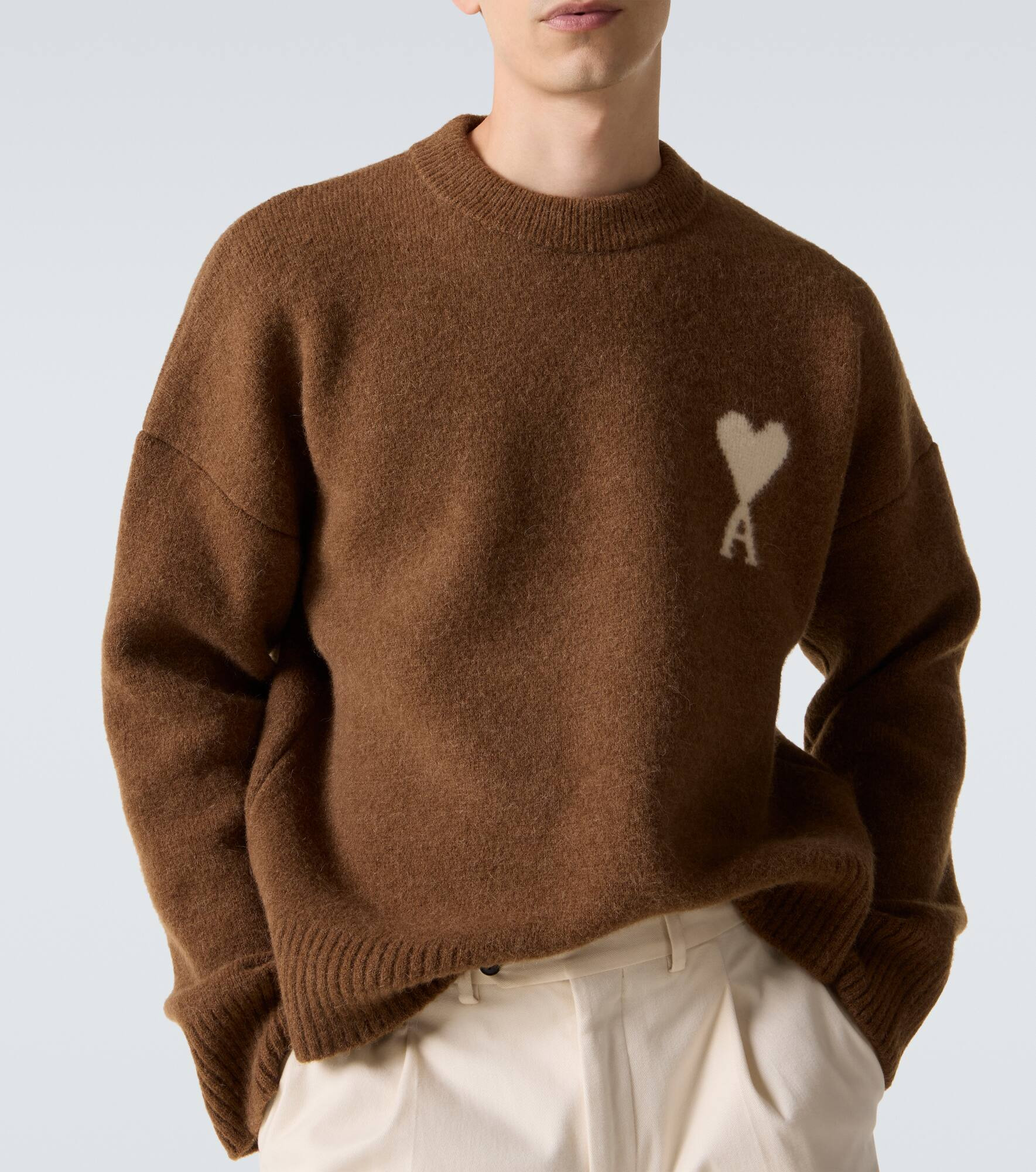 Alpaca and wool-blend sweater - 6