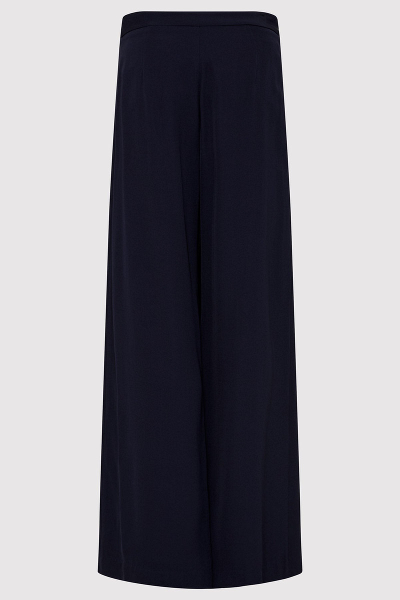 ST. AGNI Wrap Trousers - Inkwell outlook