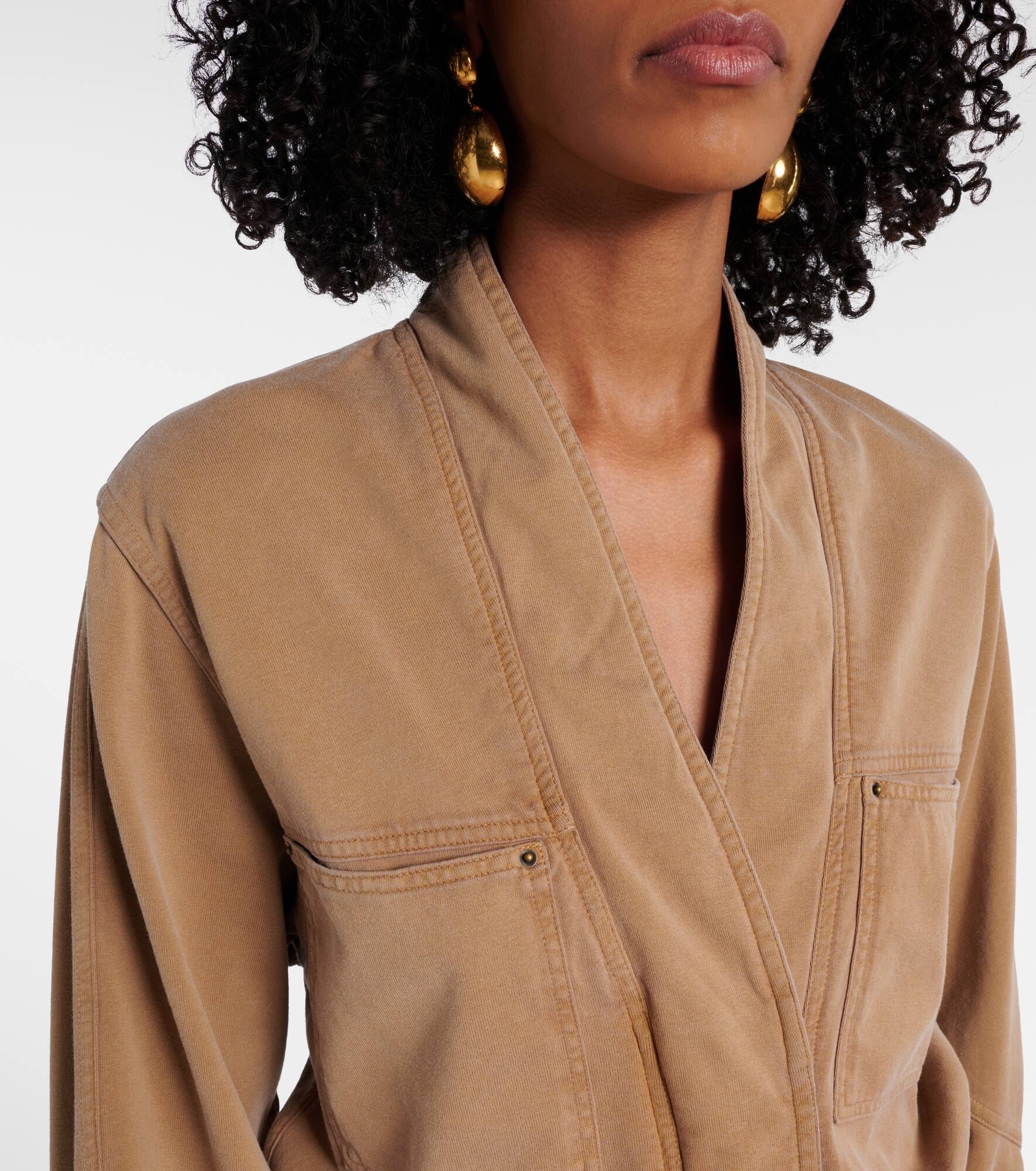 Remady cotton jersey jumpsuit - 4