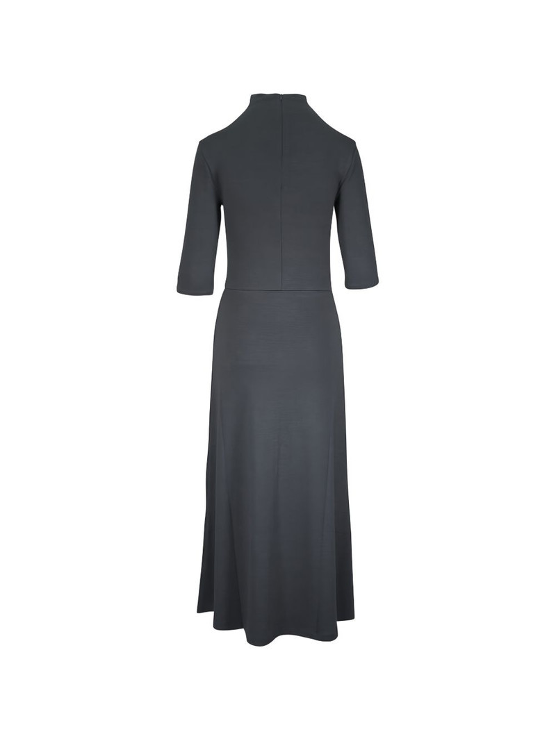 Vince roll-neck midi dress outlook