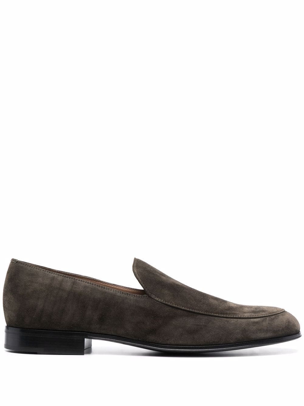 suede-leather loafers - 1