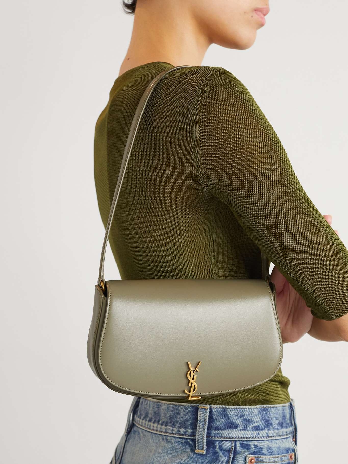 ショルダーバッグ・ポシェット Saint Laurent Voltaire Mini leather shoulder bag Voltaire mini patent leather shoulder bag | Luisa World
