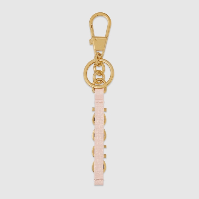 GUCCI Keychain with Gucci script outlook