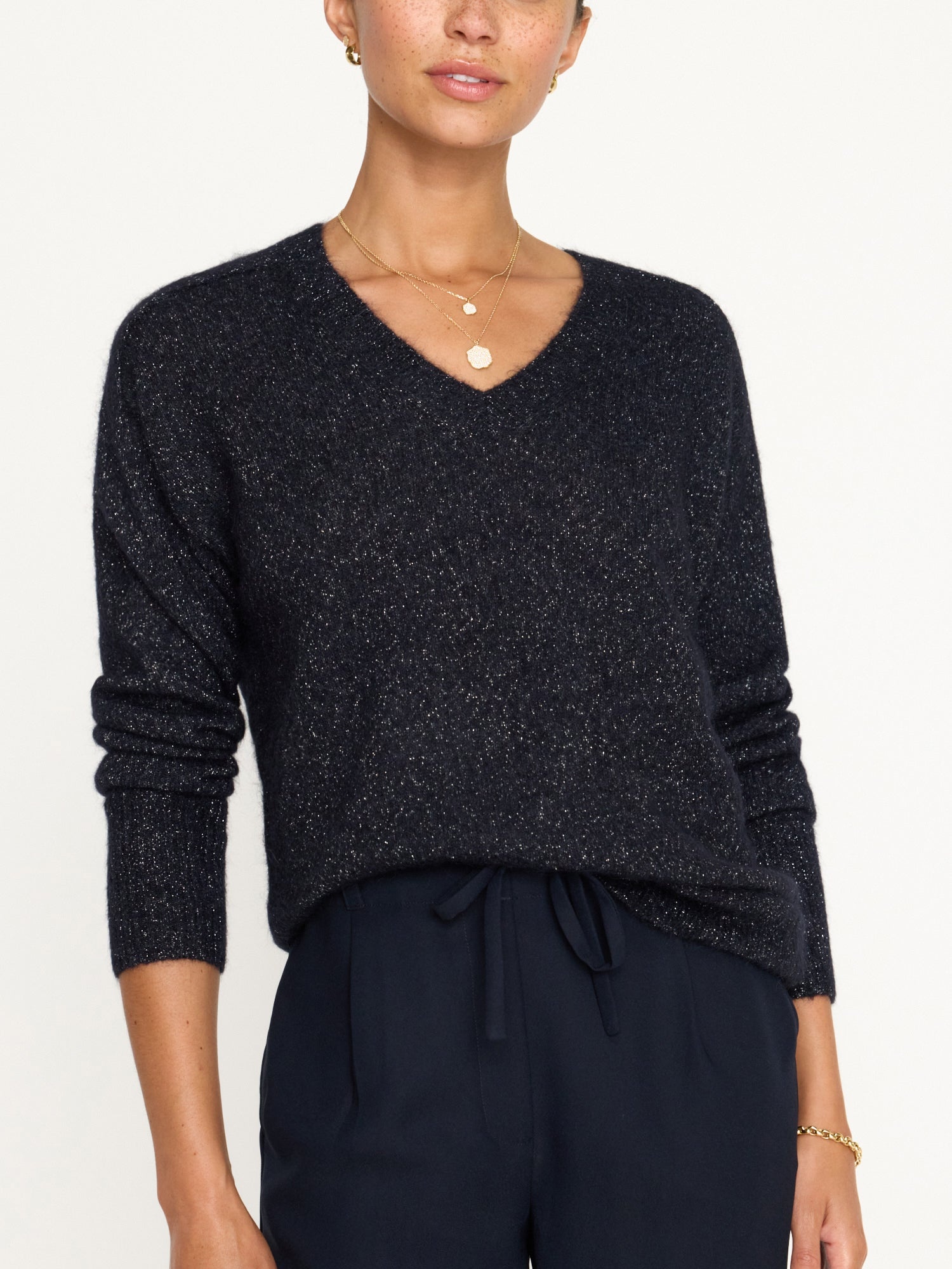 The Allery V-Neck Sweater - 5
