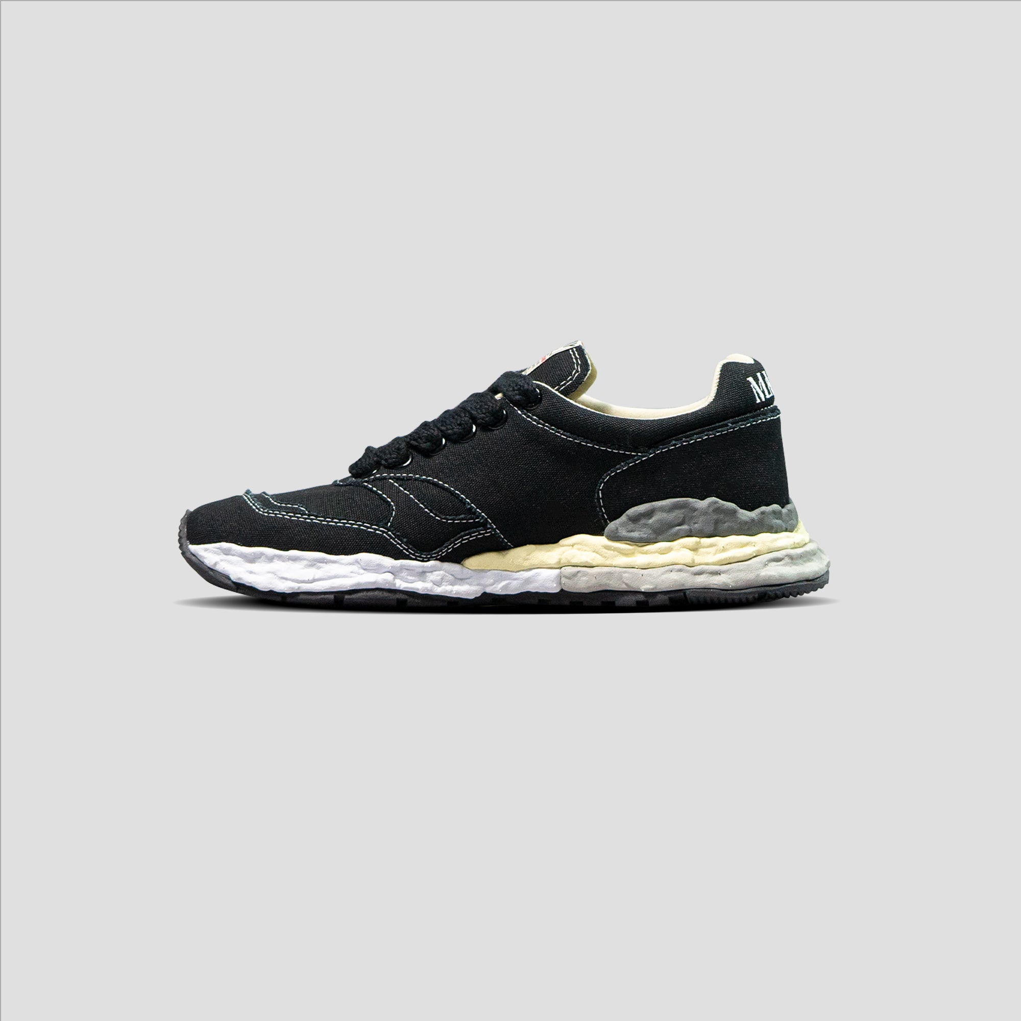 GEORGE OG SOLE LOW-TOP CANVAS SNEAKER - 4