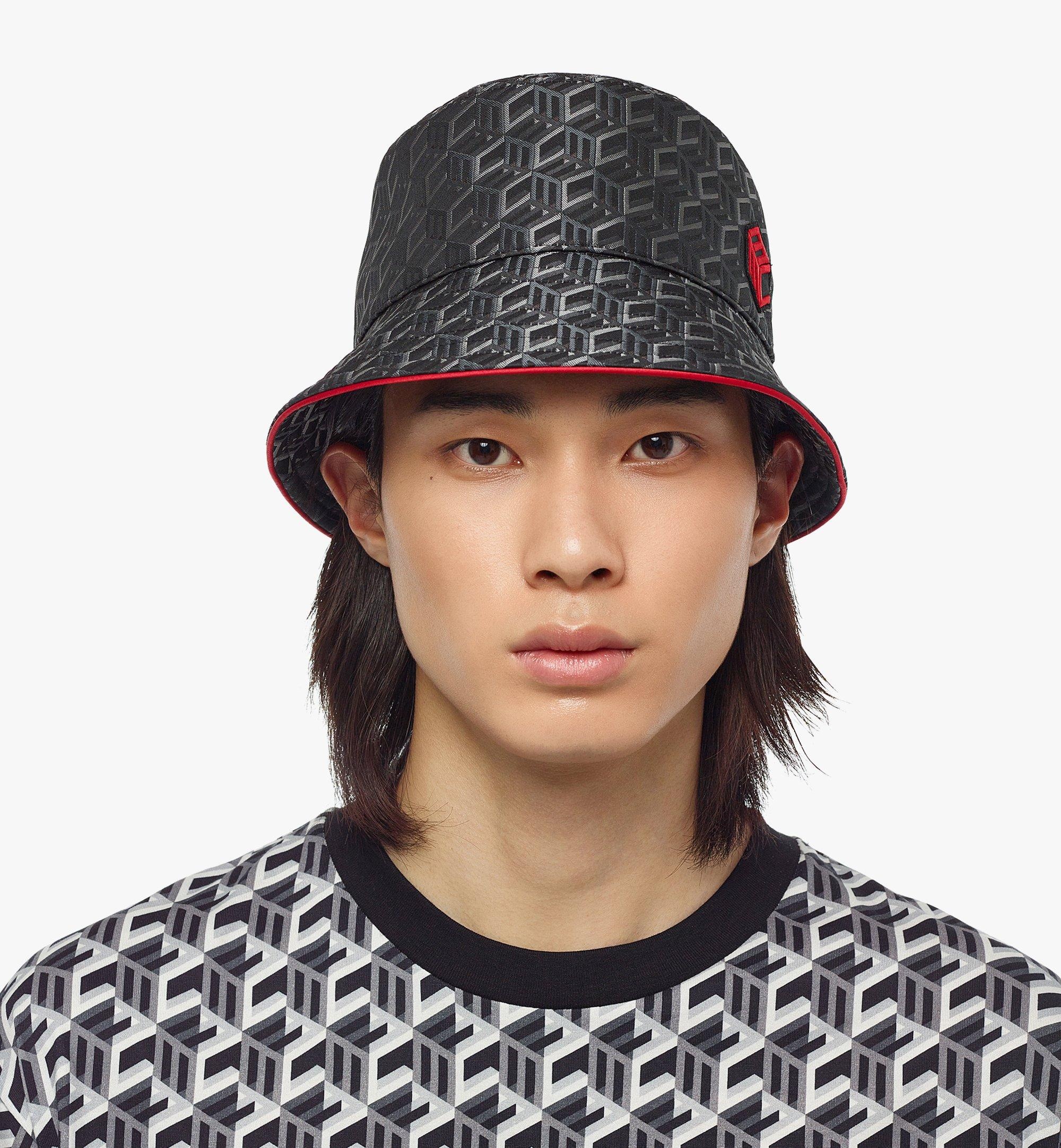 Bucket Hat in Cubic Monogram Jacquard - 5