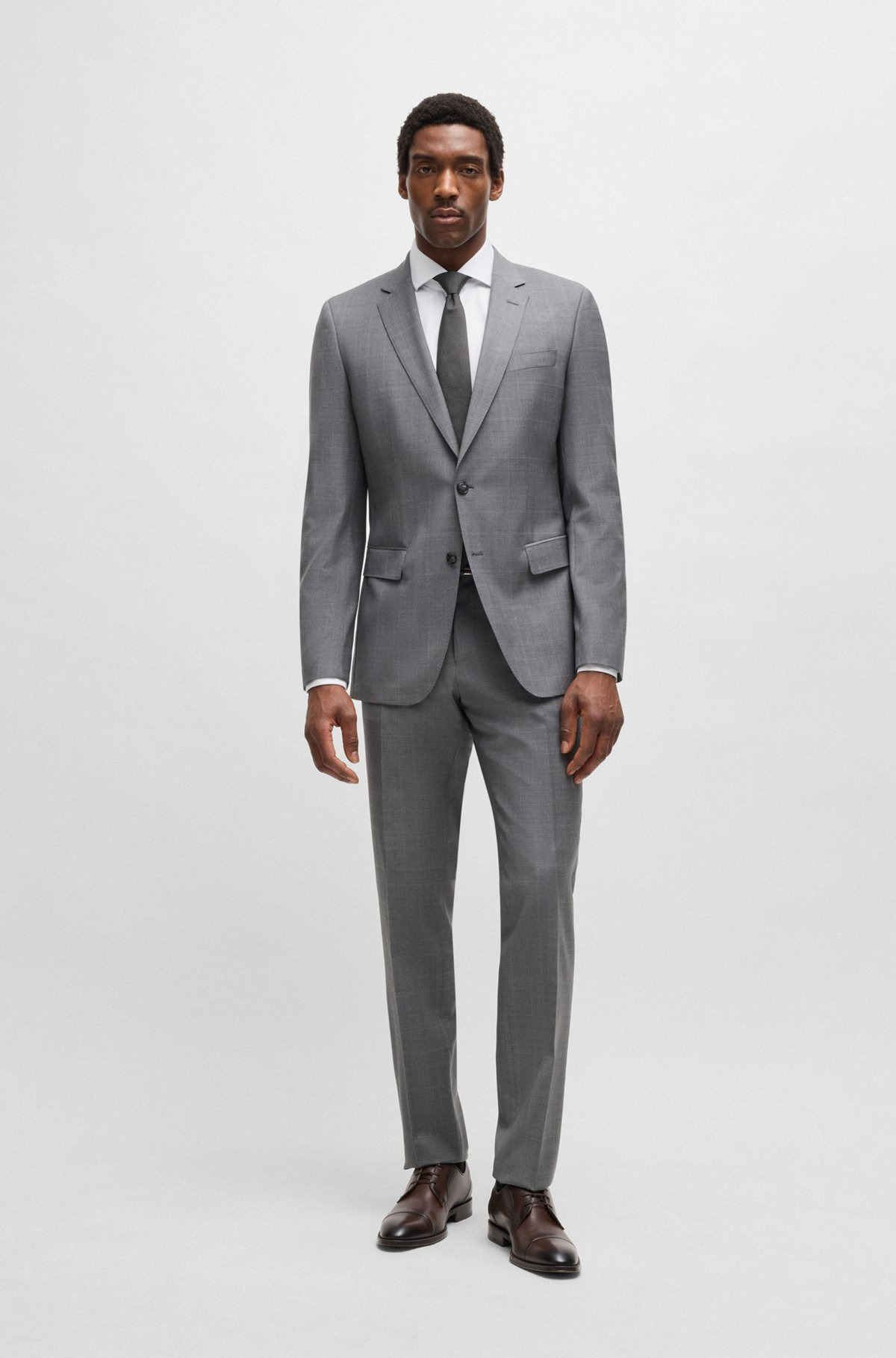 CAP-TOE DERBY SHOES IN LEATHER - 3