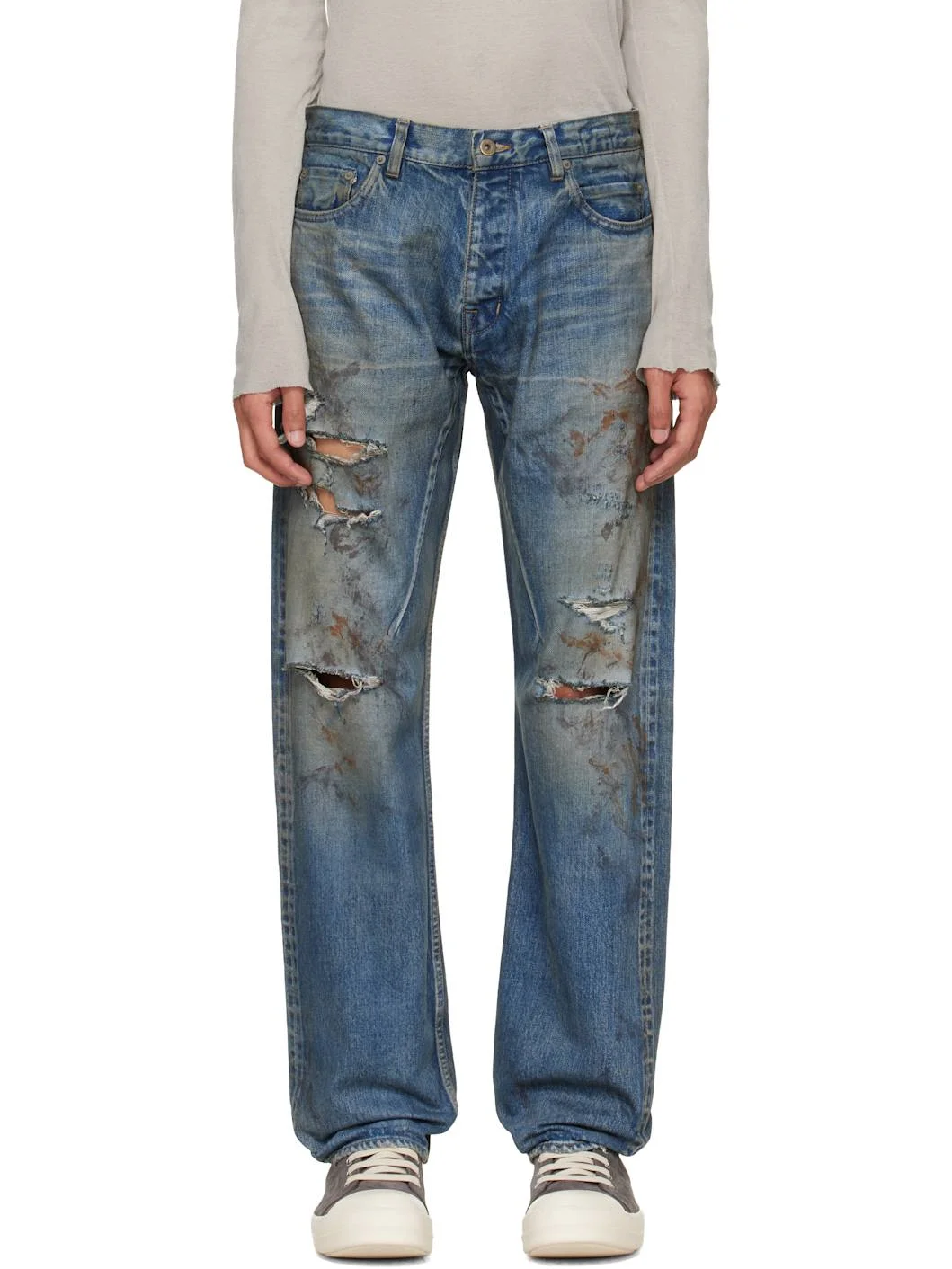 Blue Temple Kurdt Jeans - 1