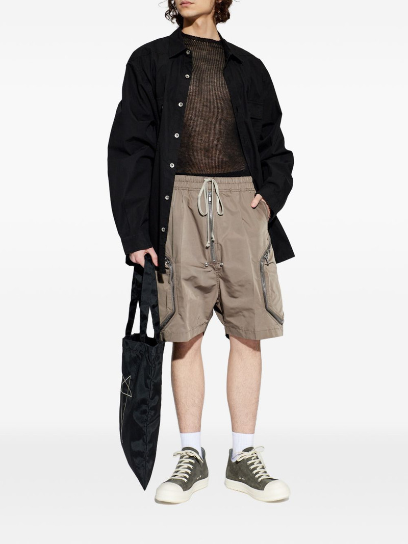 Rick Owens DRKSHDW Jumbo flap-pocket shirt outlook