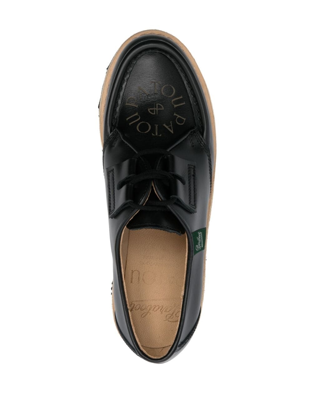 x Paraboot lace-up leather shoes - 4