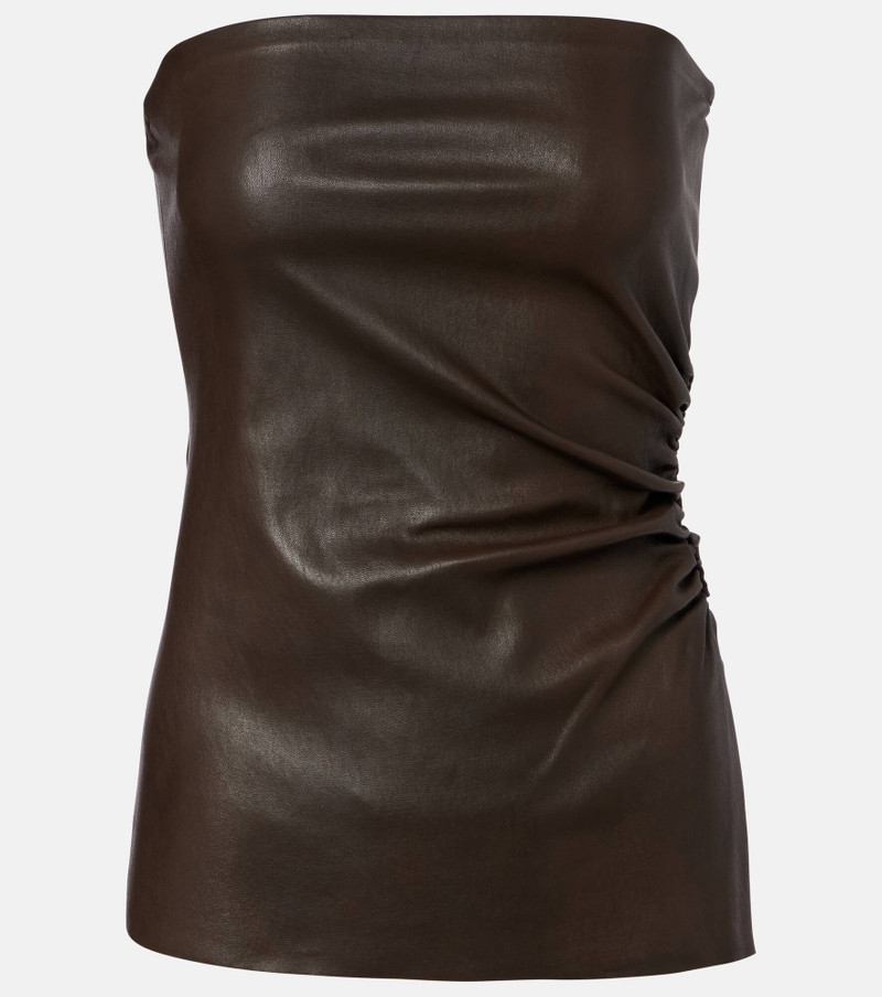 Laya leather bustier 1