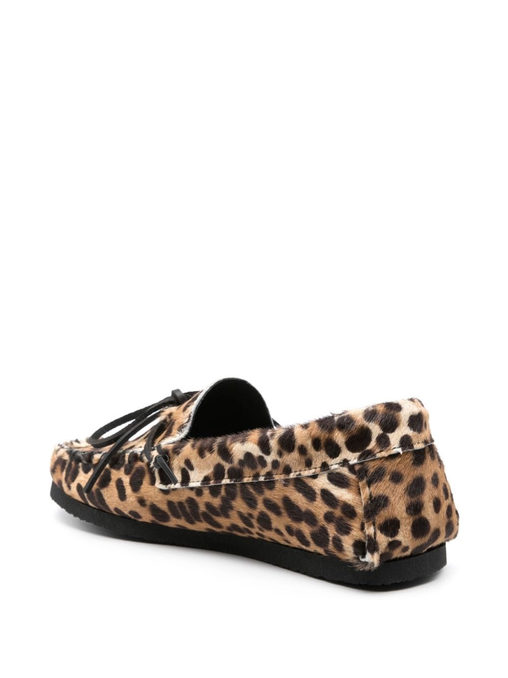 Fitza leopard-print loafers - 3