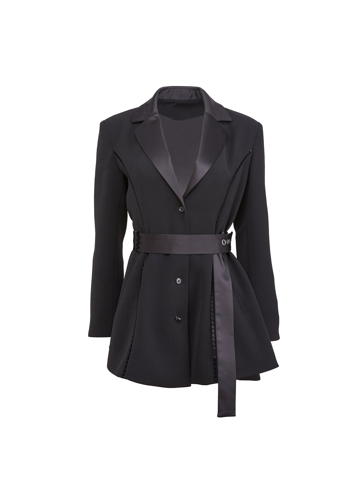 Tuxedo Mini Dress - 4