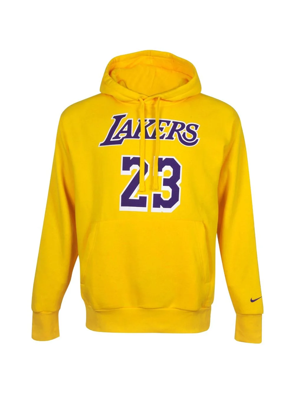 Nike NBA Lakers Lebron James Hoodie '노란' CZ0282-728 - 1