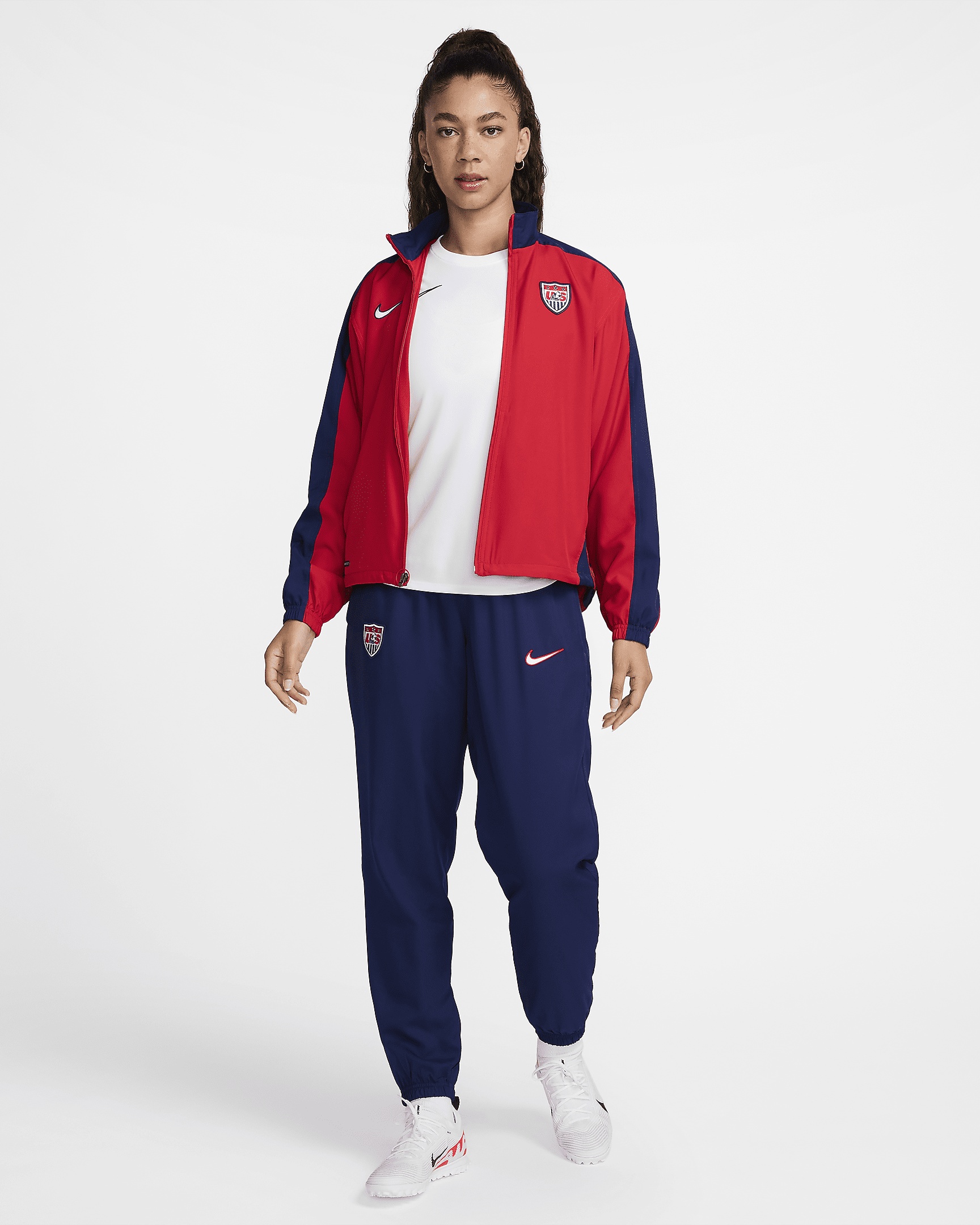 USWNT 1999 Reissue Women's Nike Soccer Replica Track Jacket - 10