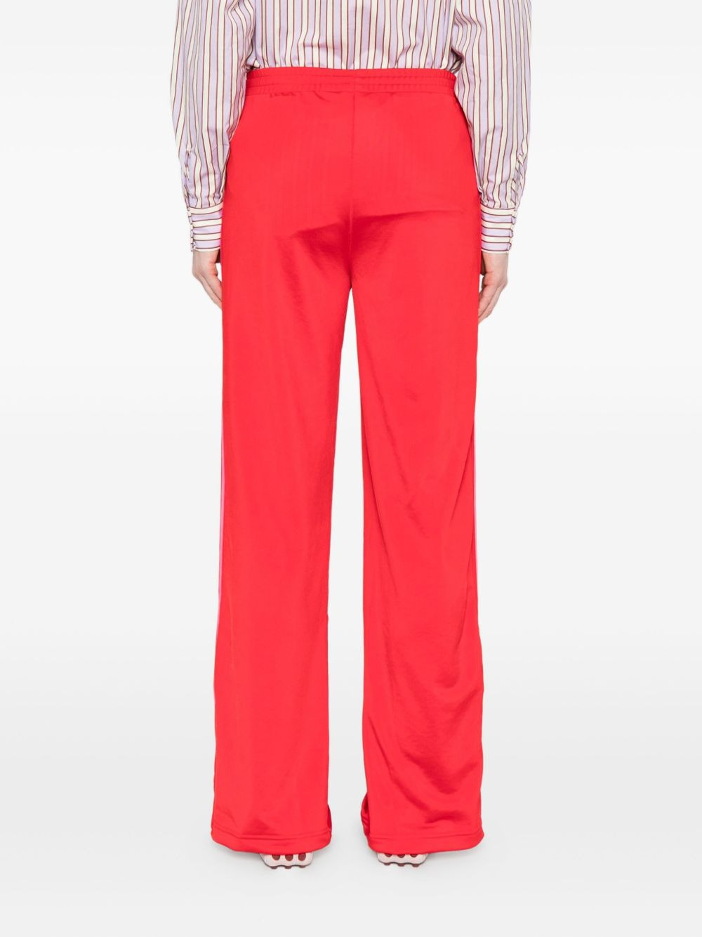 stripe-detail trousers - 4