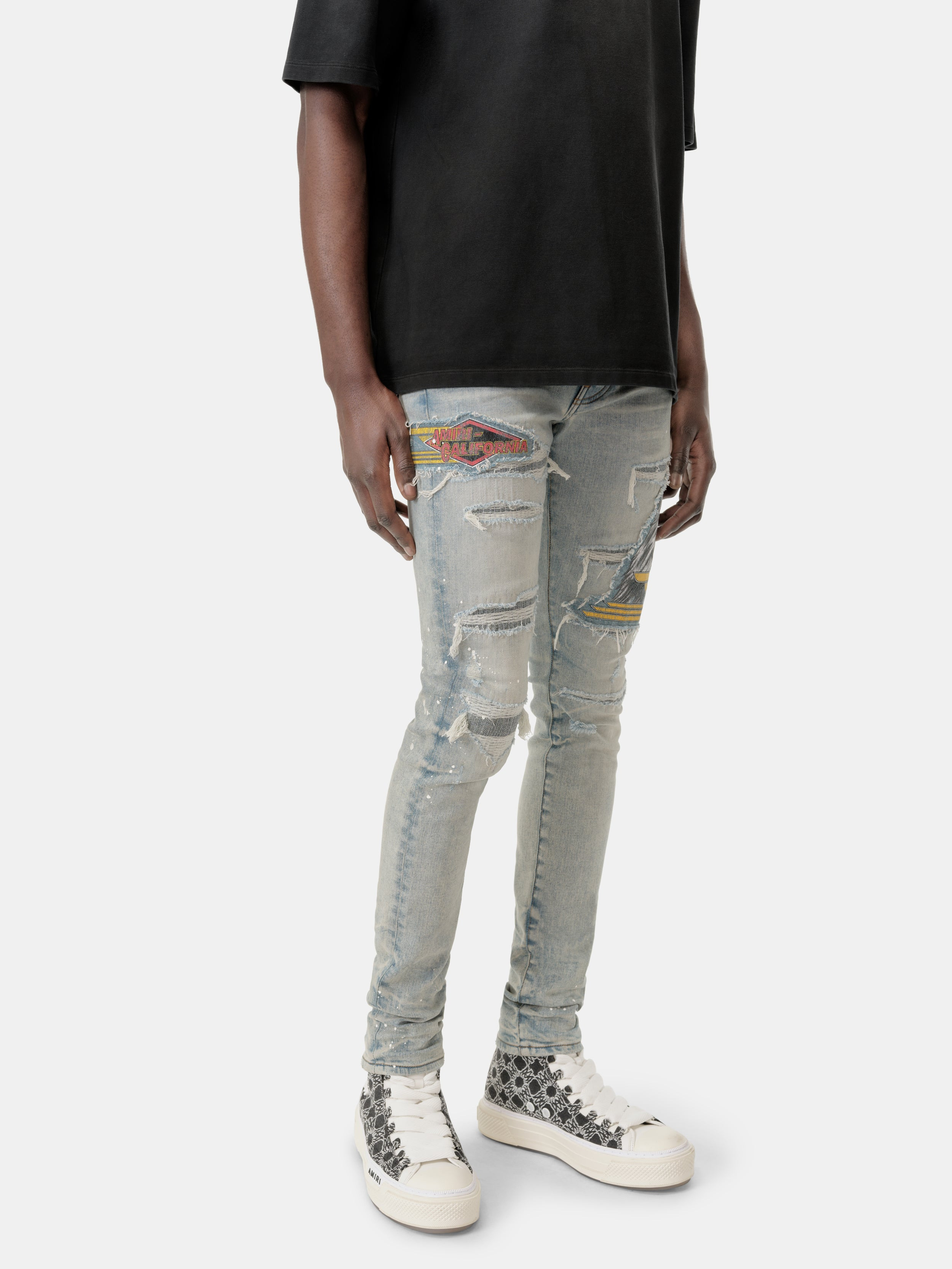 AMIRI EAGLE THRASHER JEAN - 3