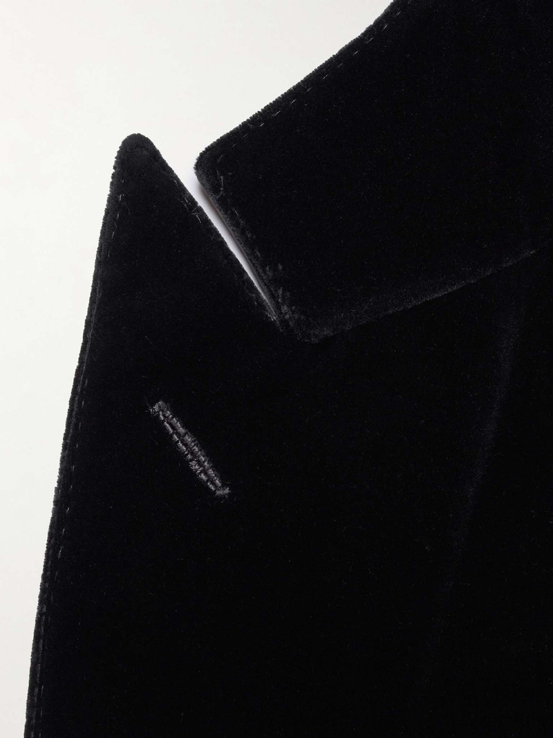 Atticus Slim-Fit Cotton-Velvet Blazer 3