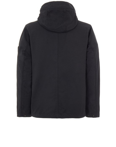 Stone Island 40833 NYLON COTTON BATAVIA_ GARMENT DYED BLACK outlook