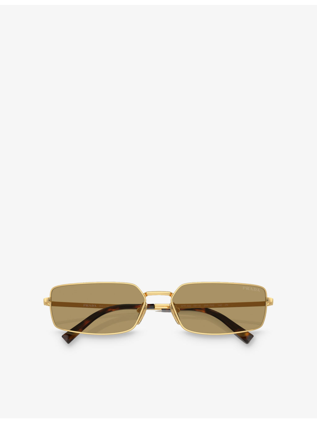 PRA60S rectangle-frame metal sunglasses - 5
