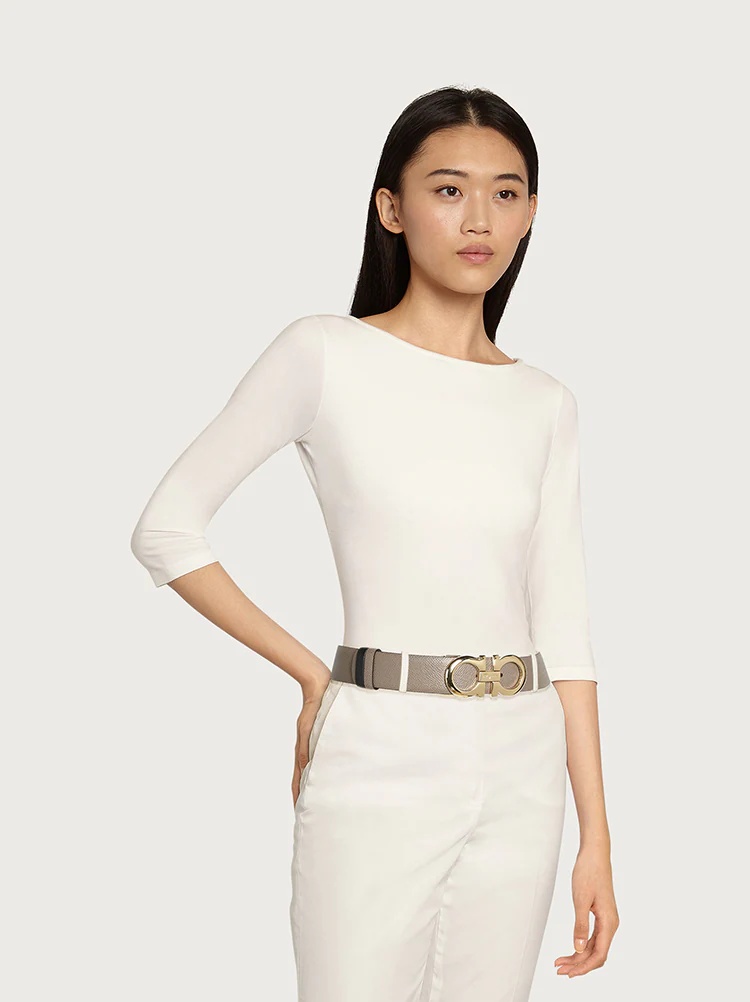REVERSIBLE AND ADJUSTABLE GANCINI BELT - 3