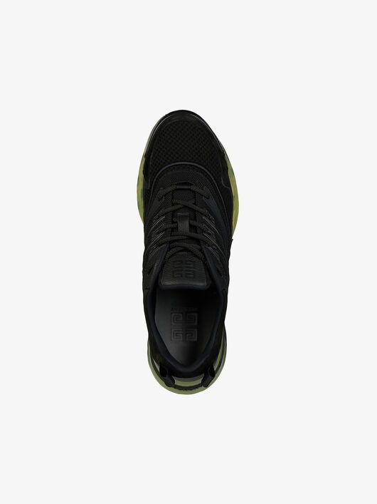 GIV 1 SNEAKERS IN LEATHER AND MESH - 5