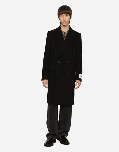 Dolce & Gabbana Double-breasted wool coat outlook