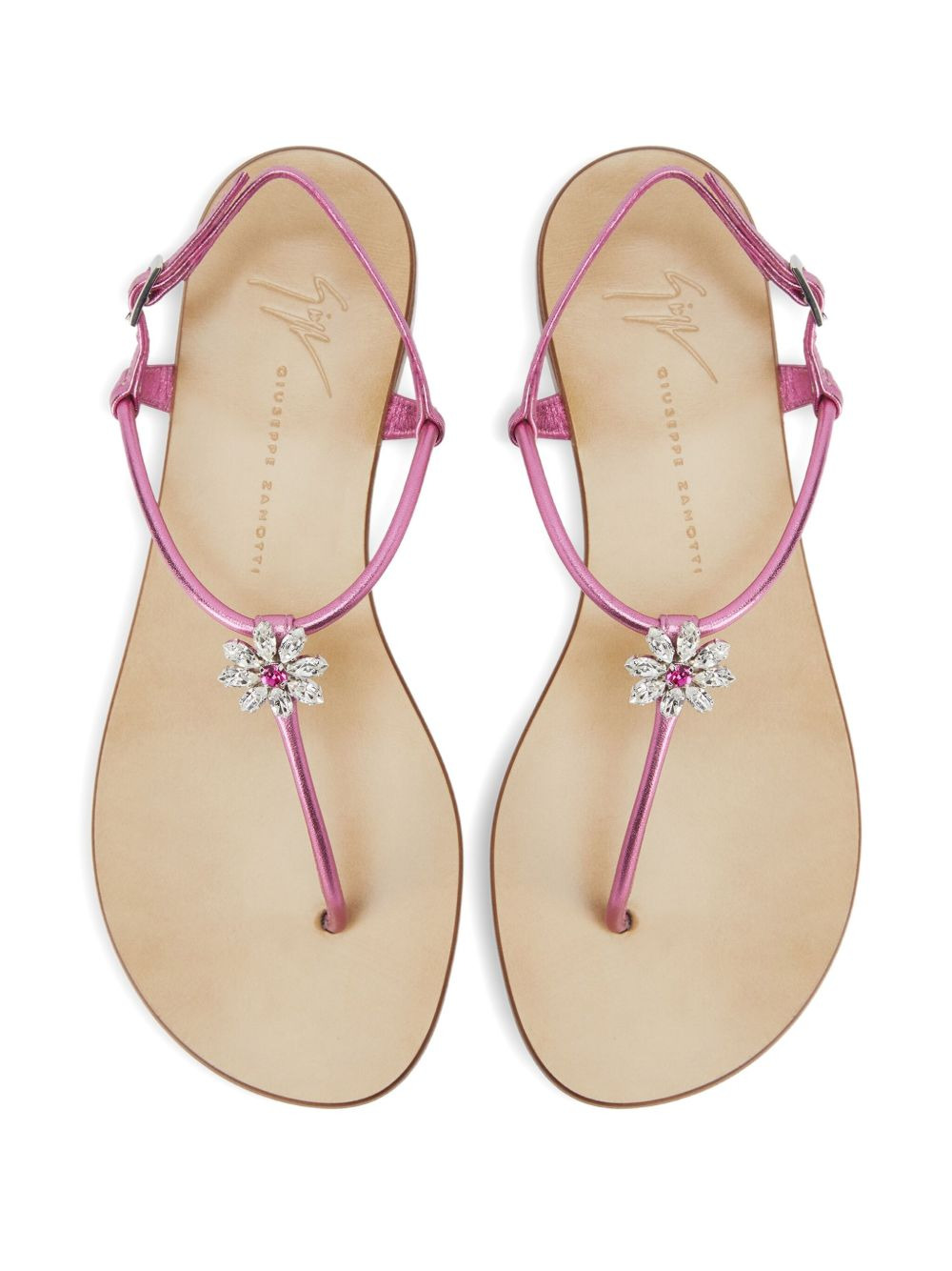 Geltrude crystal-embellished sandals - 3