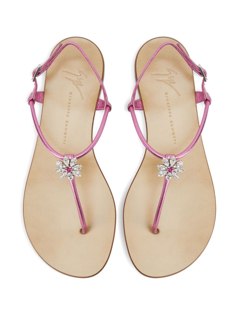 Geltrude crystal-embellished sandals 3