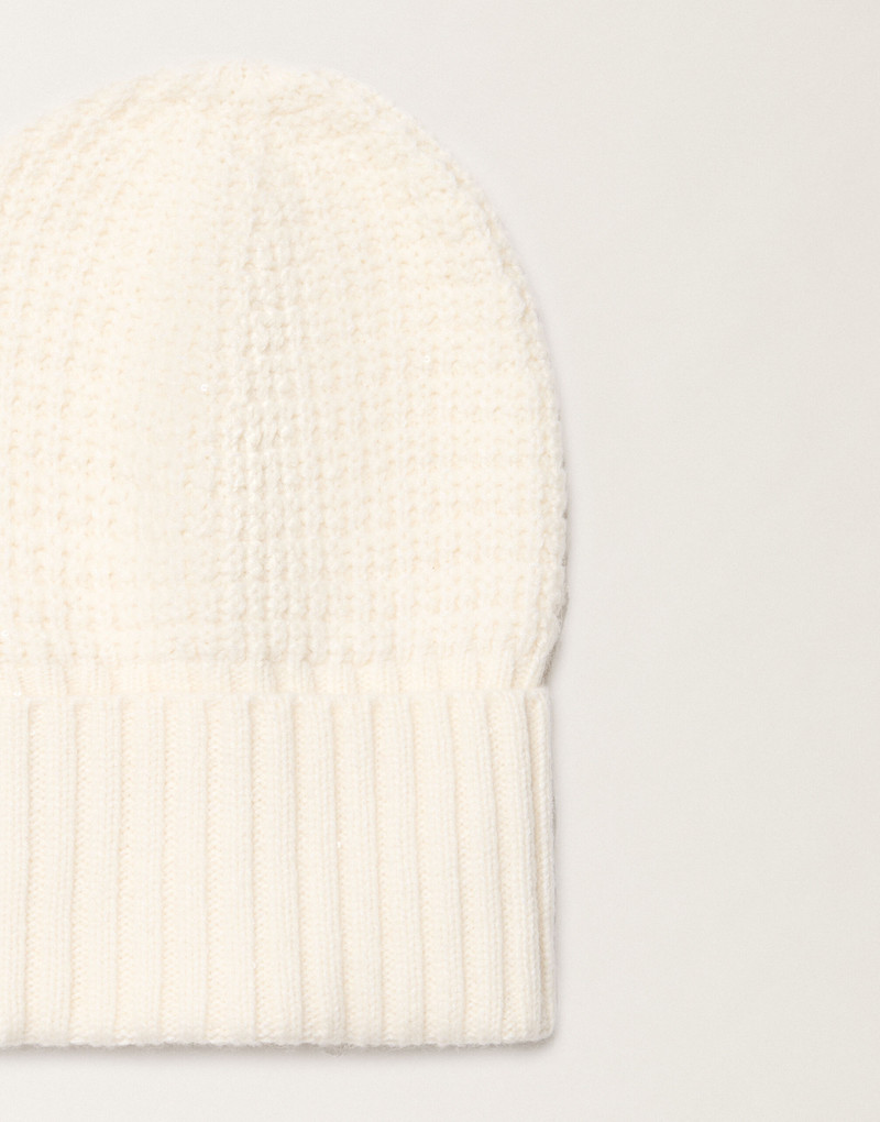 Wool and silk hat with sequins 3