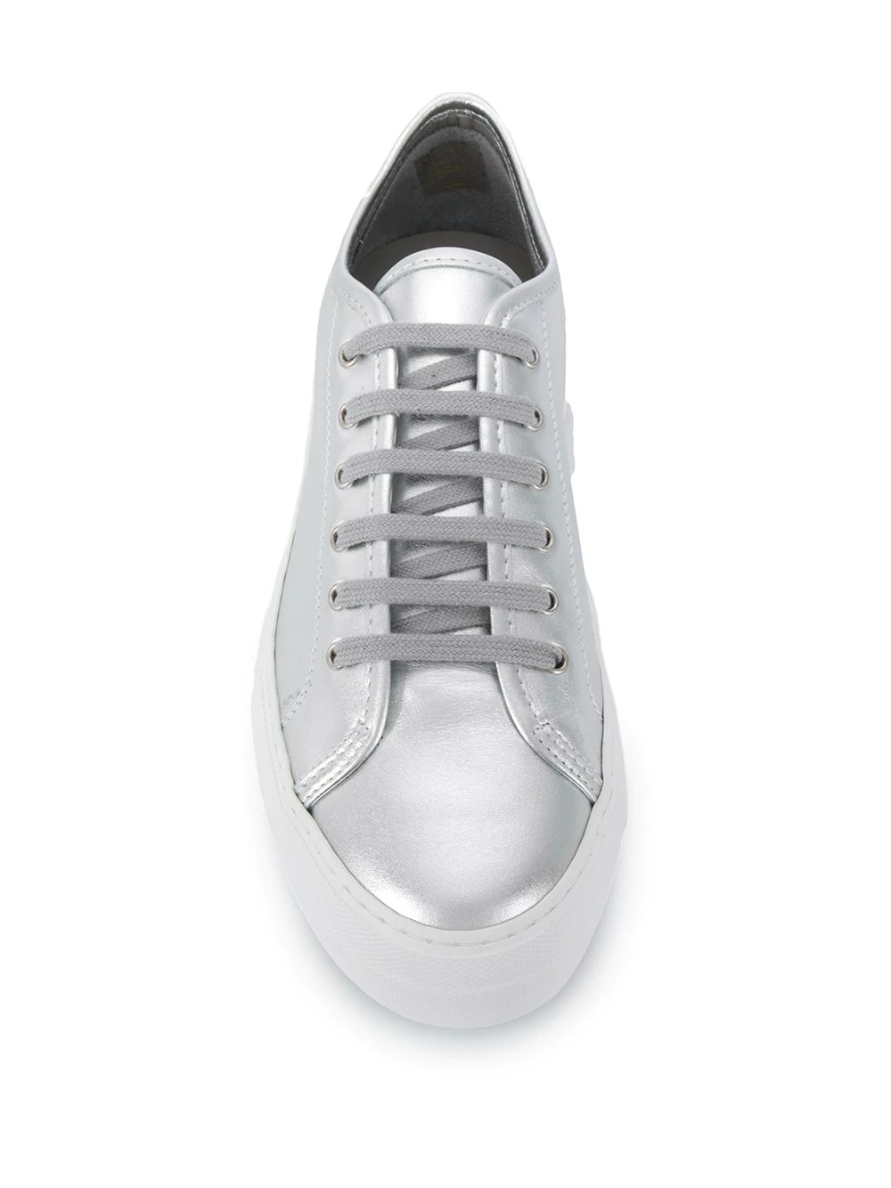 Tournament metallic-print sneakers  - 4