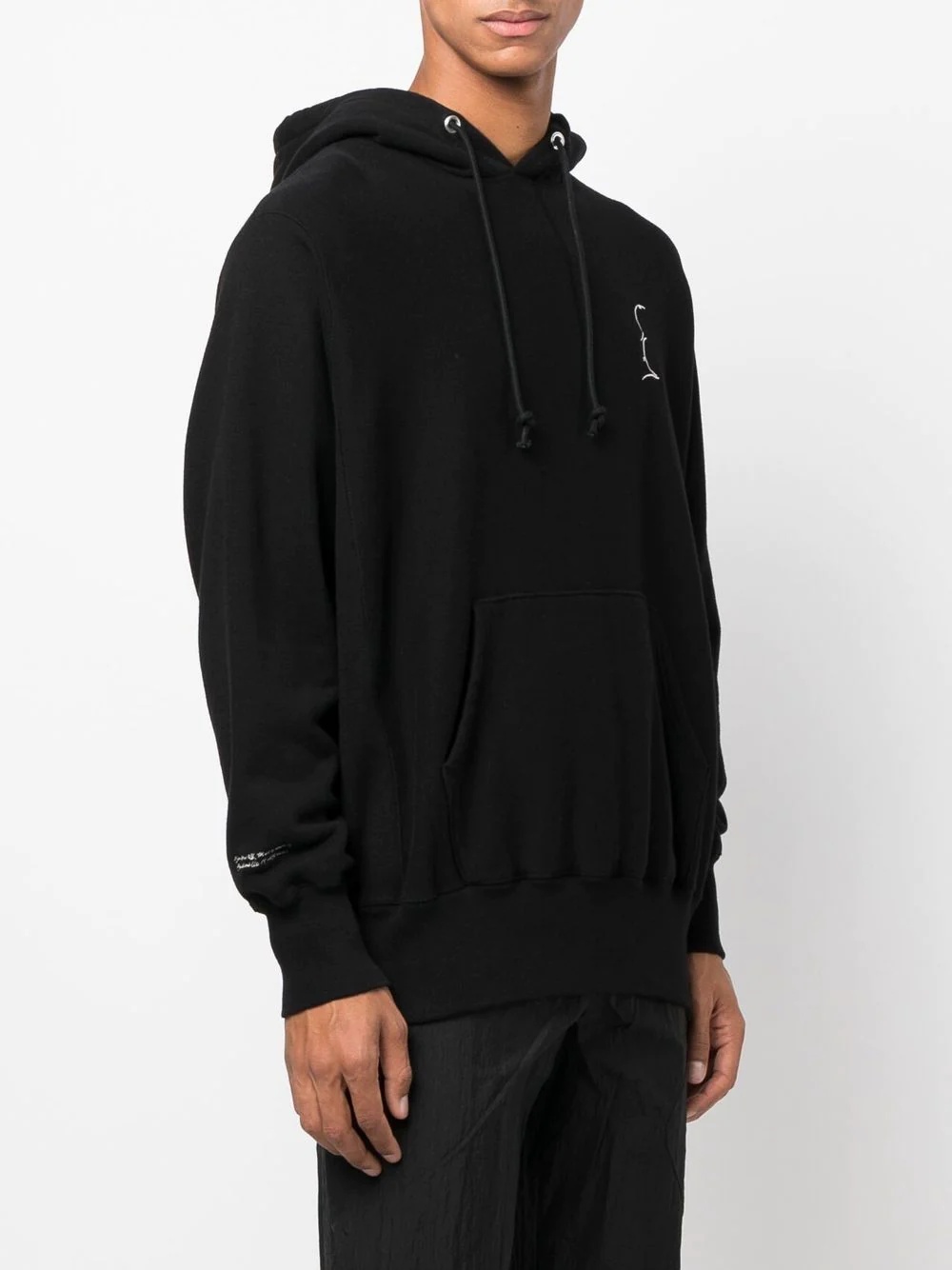 embroidered hoodie - 3