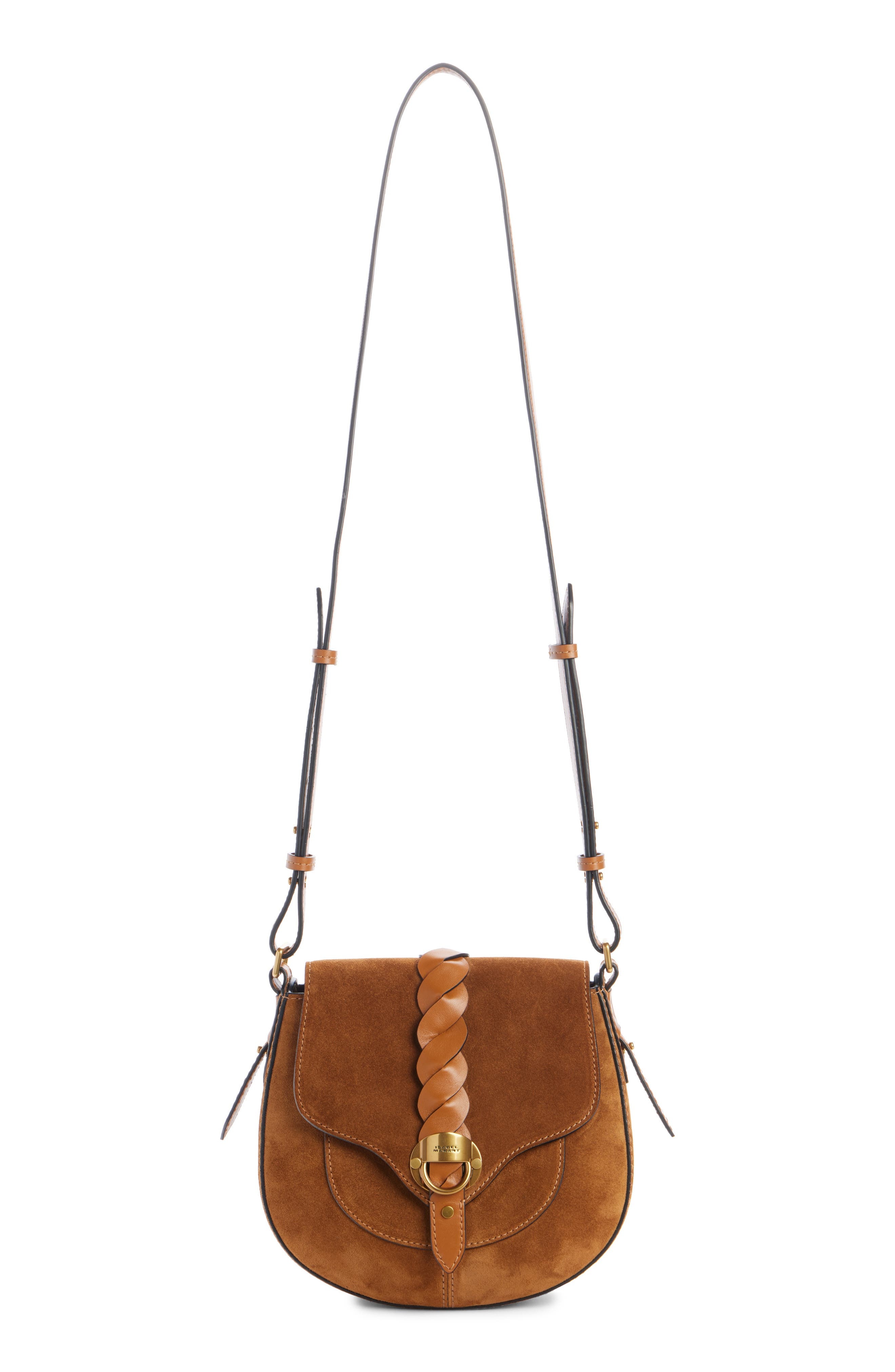Isabel Marant Small Altay Suede Shoulder Bag in Cognac at Nordstrom - 2