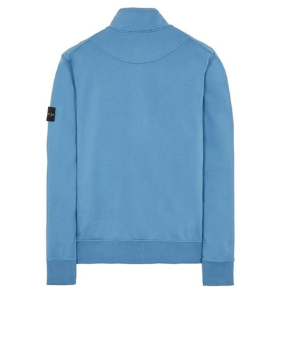 Stone Island 64351 GARMENT-DYED_COTTON FLEECE  PASTEL BLUE outlook