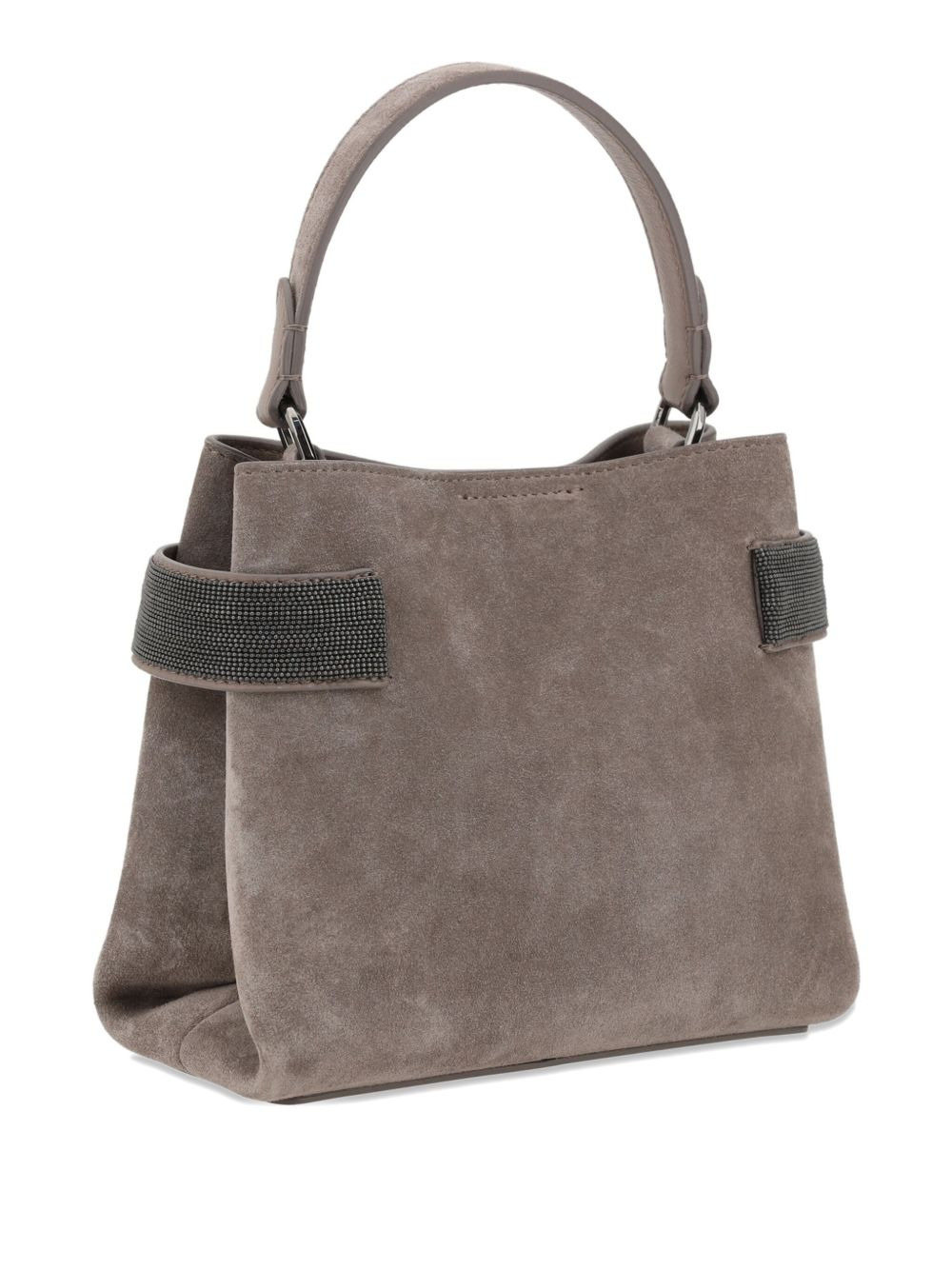Brunello Cucinelli Women Suede Leather Handbag - 2