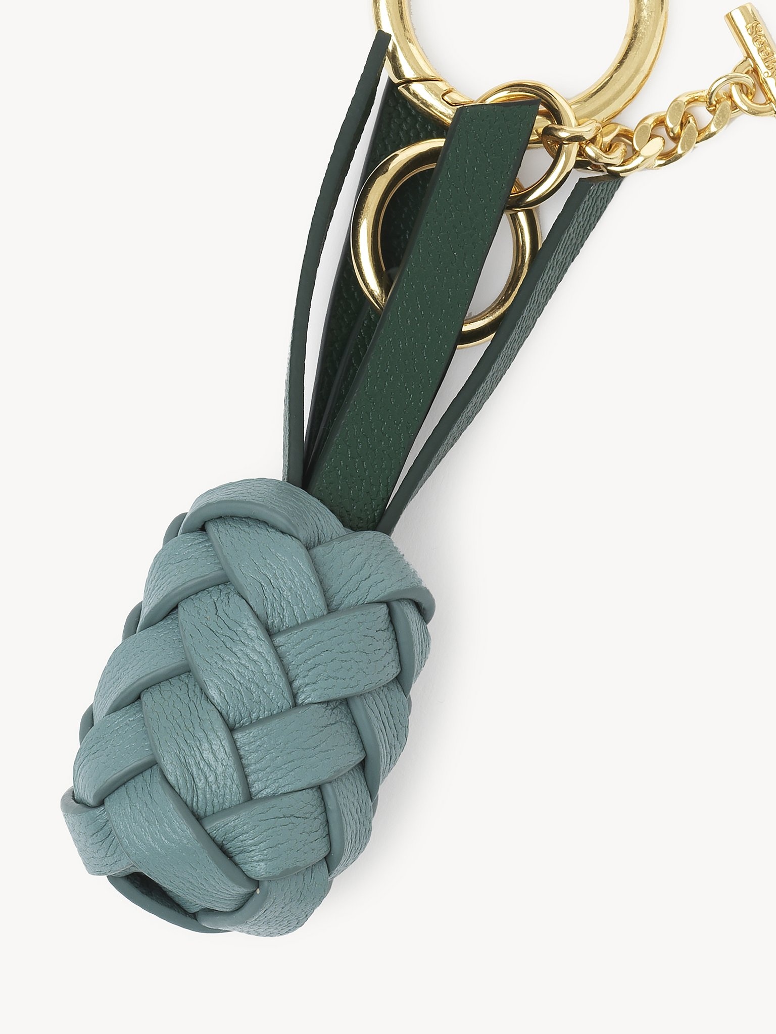 WOVEN PINEAPPLE KEY RING - 2