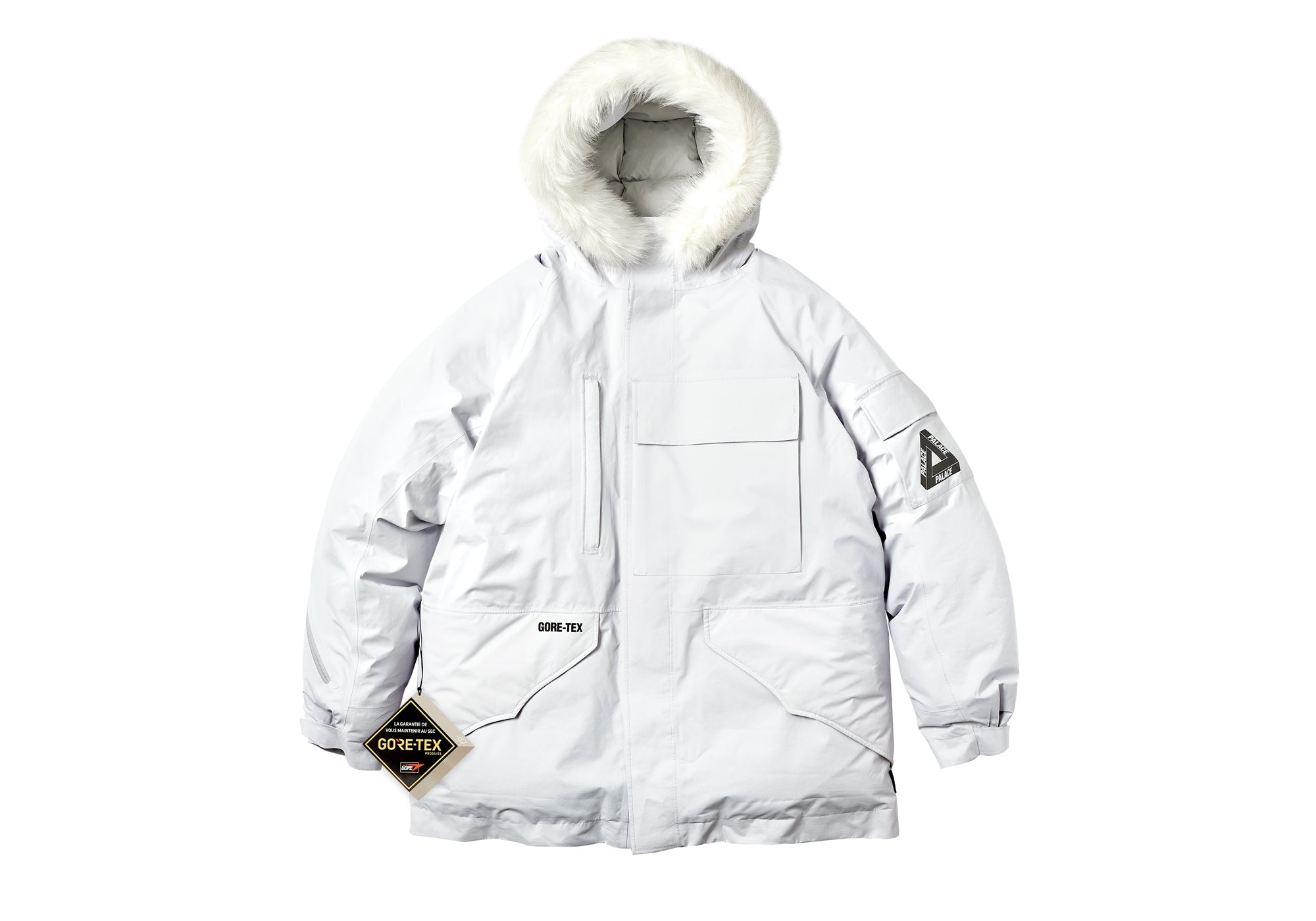 GORE-TEX DOWN PARKA ICE GREY - 1