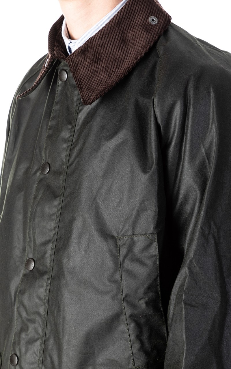 BEDALE WAX JACKET SAGE - 8