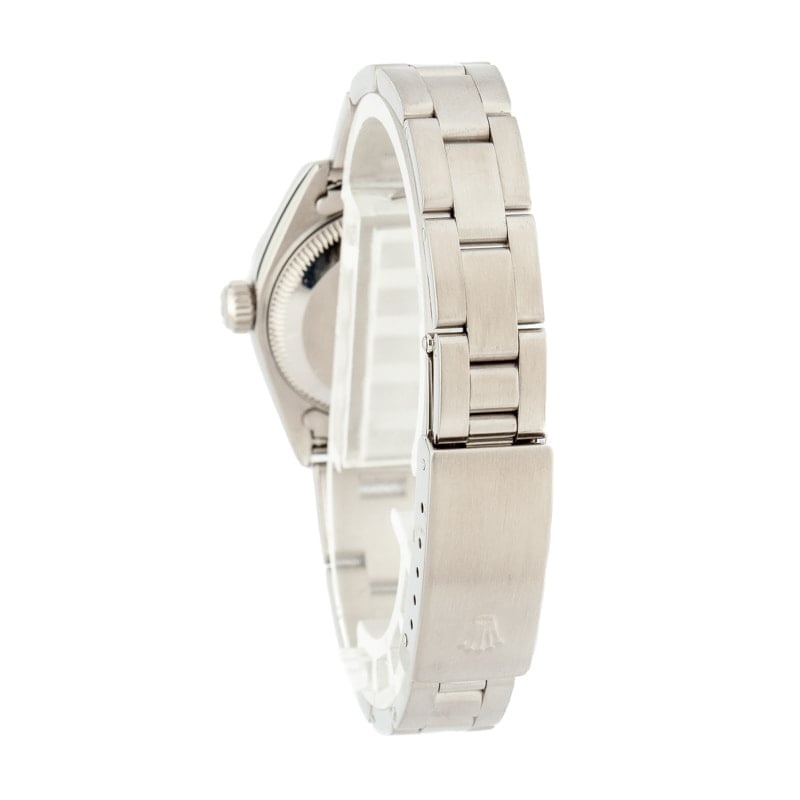 Ladies Rolex Date Ref 79240 White Dial - 3