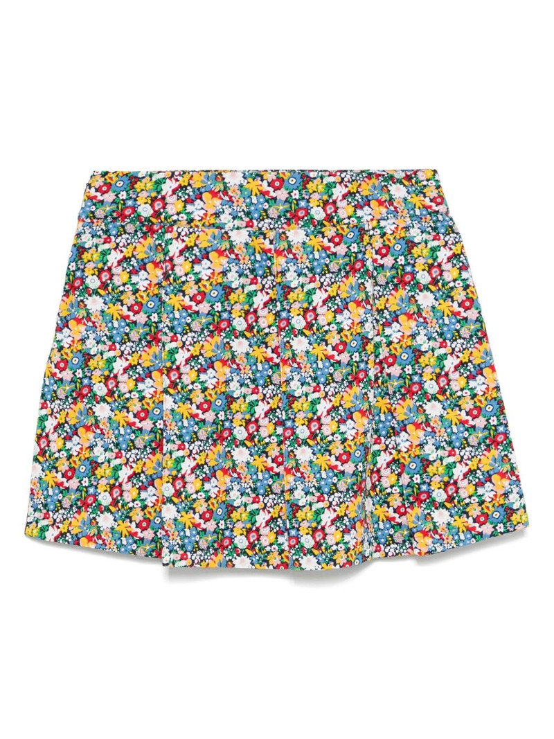 adidas x Liberty London pleated mini skirt outlook