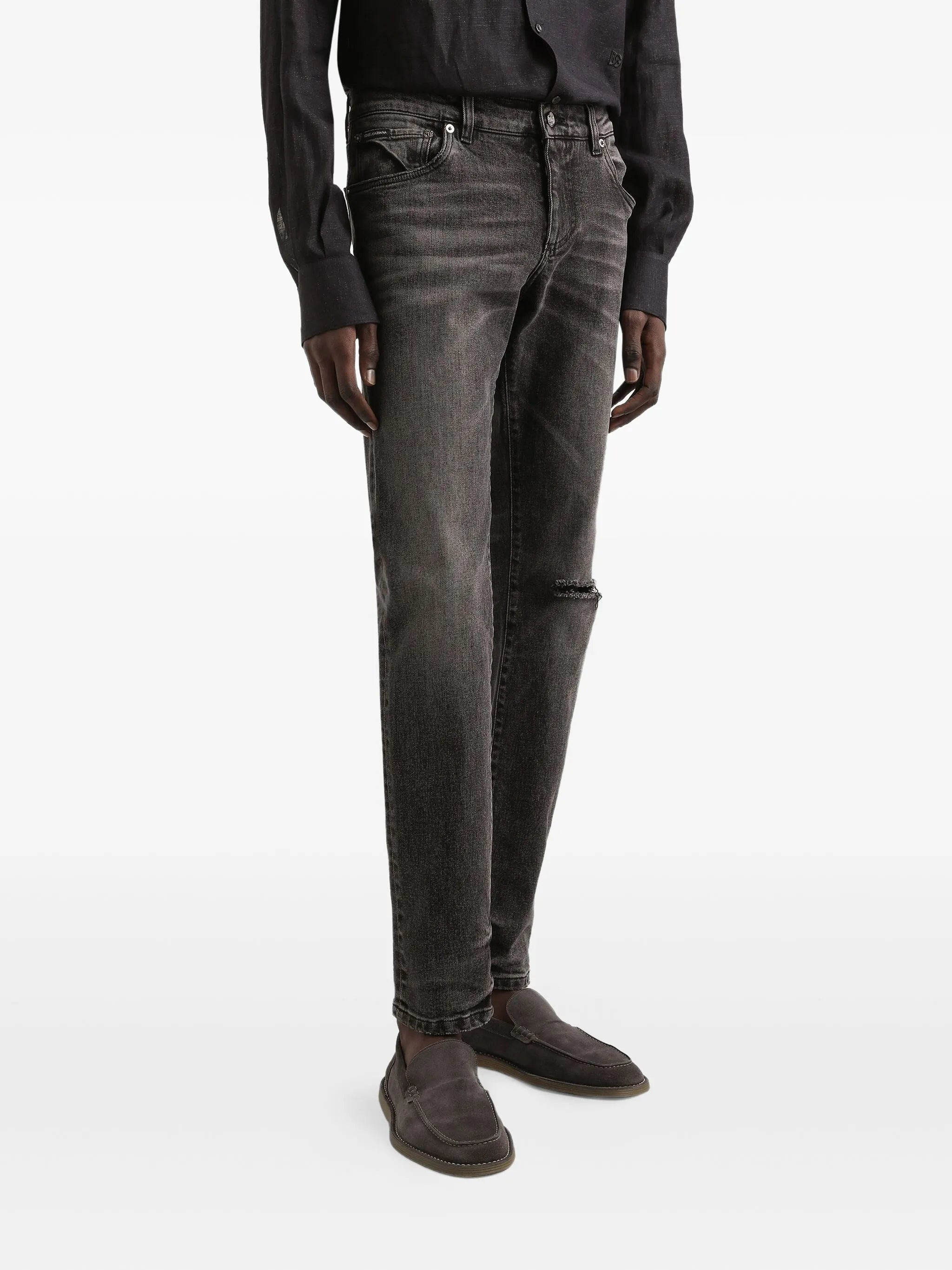 Dolce & Gabbana Ripped-details Jeans - 2