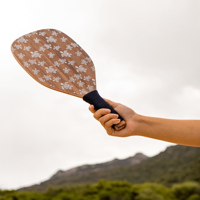 Wooden Beach Paddles - 4