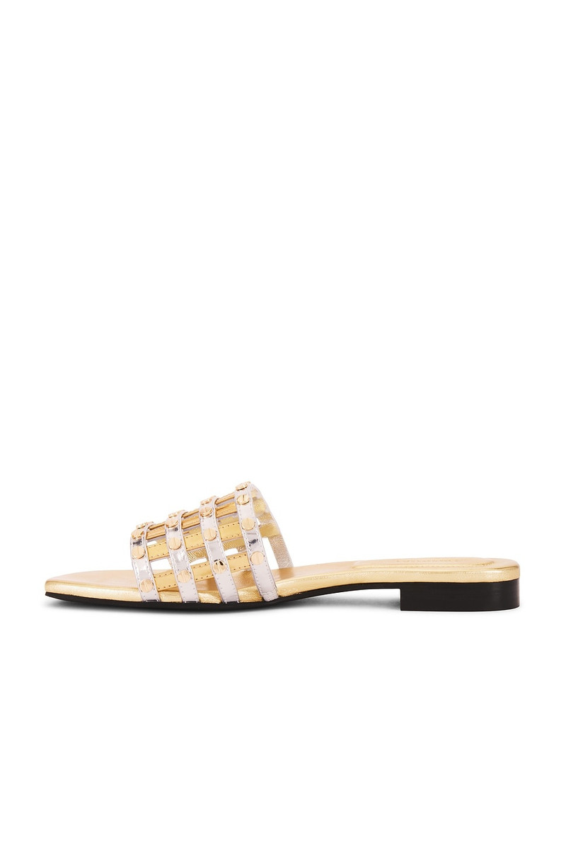 SIMKHAI Rivet Flat Sandal outlook