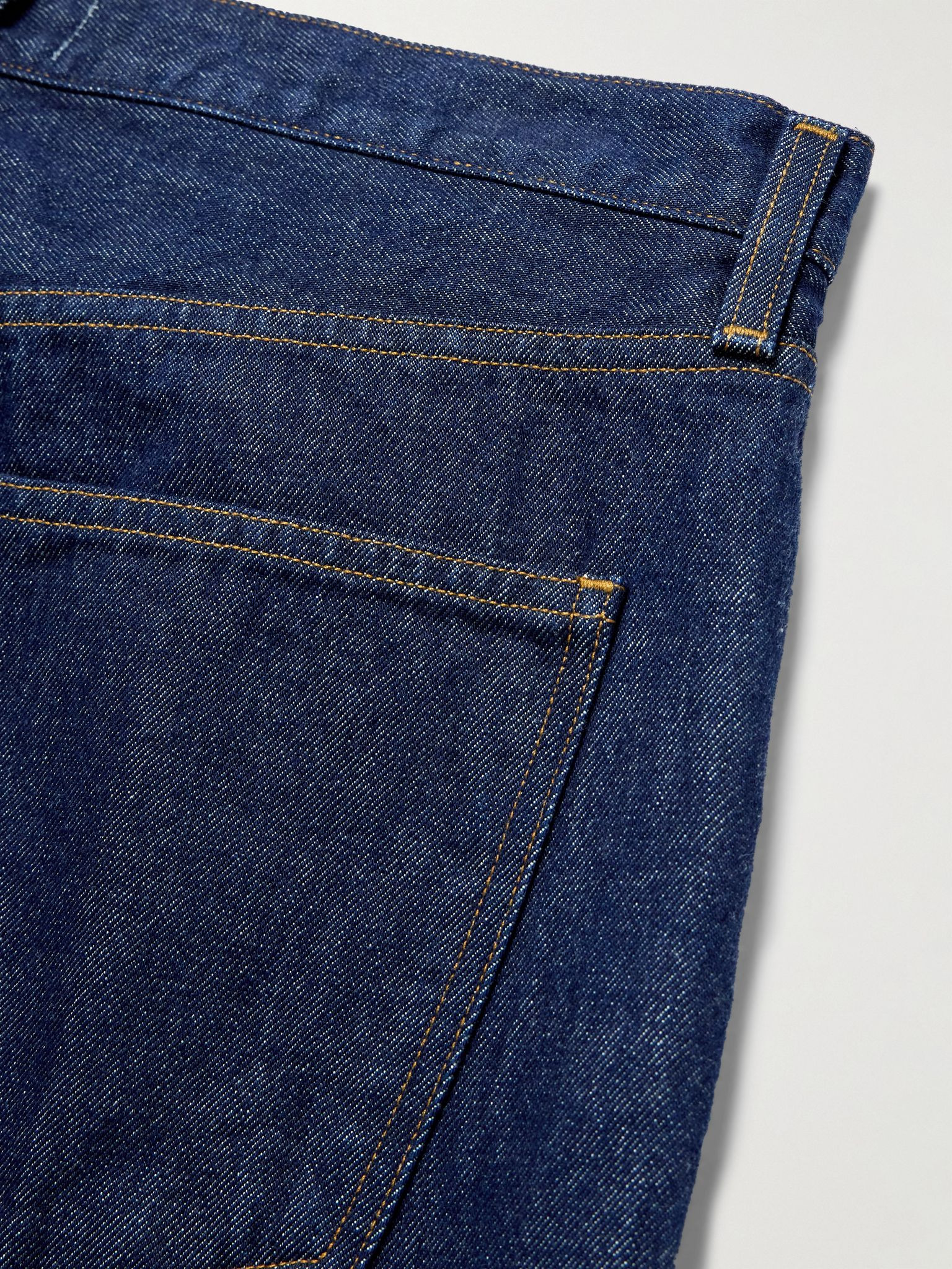 90's Straight-Leg Jeans Blue - 5