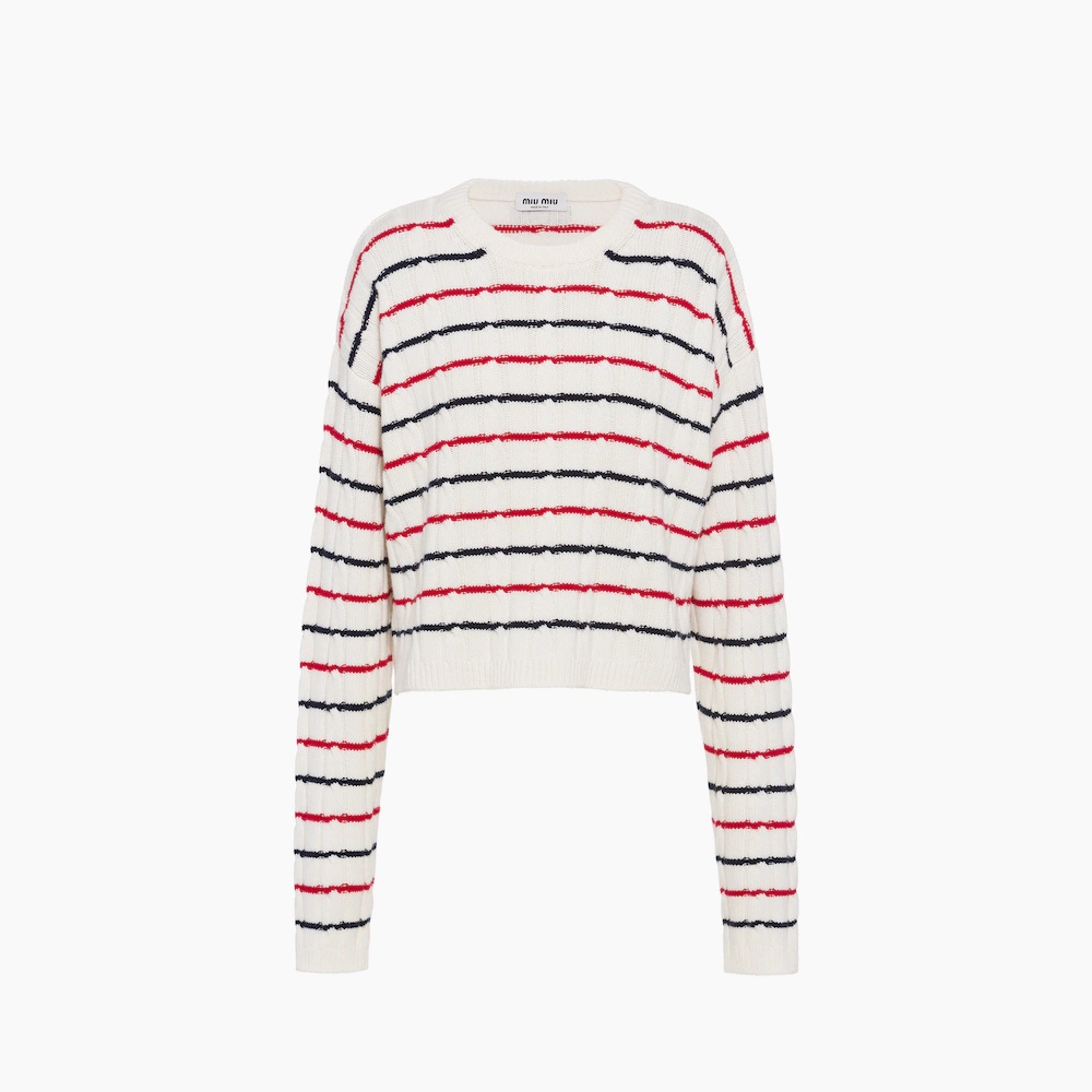 Oversized cashmere sweater - 1