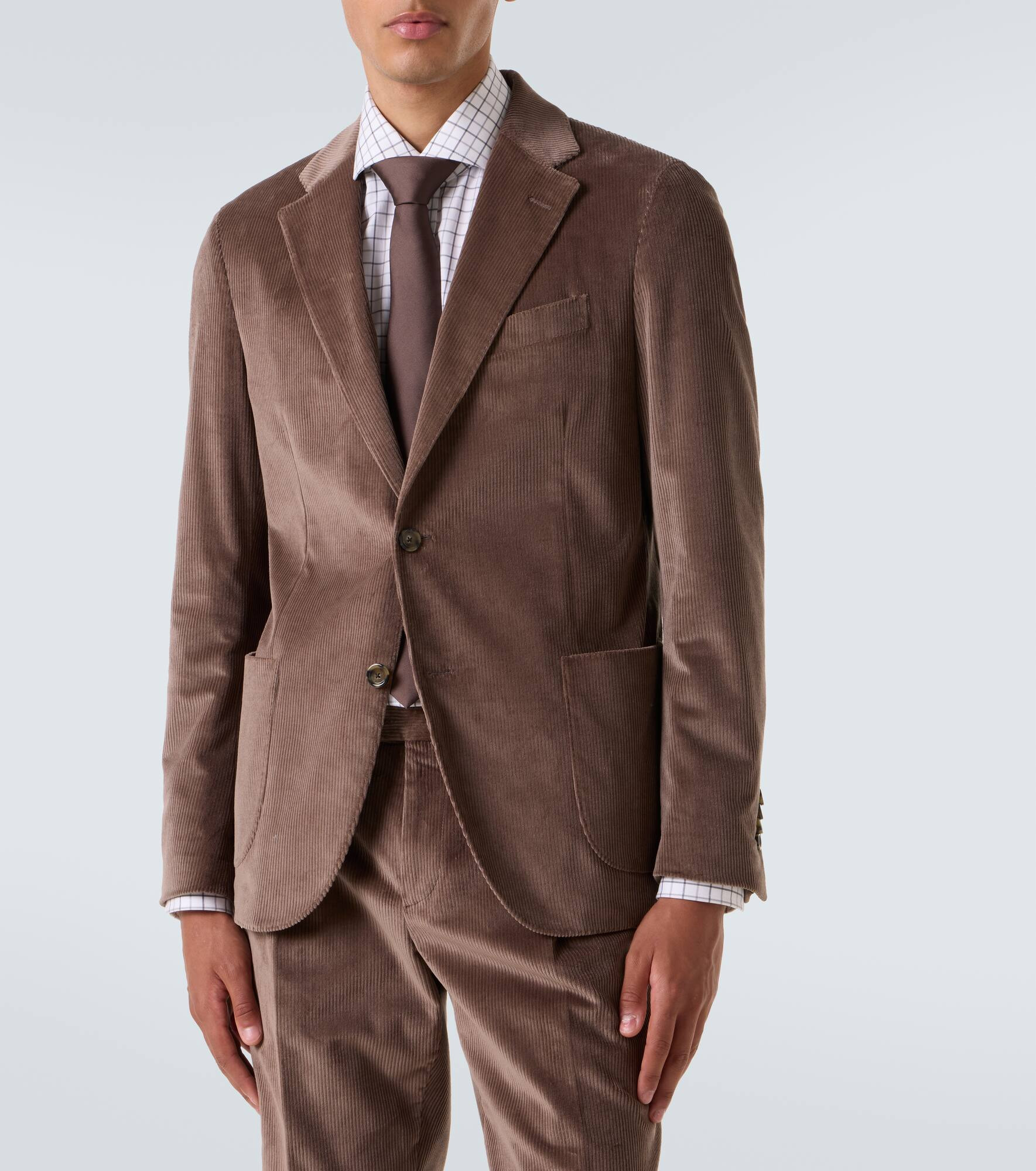 Cotton corduroy blazer - 3