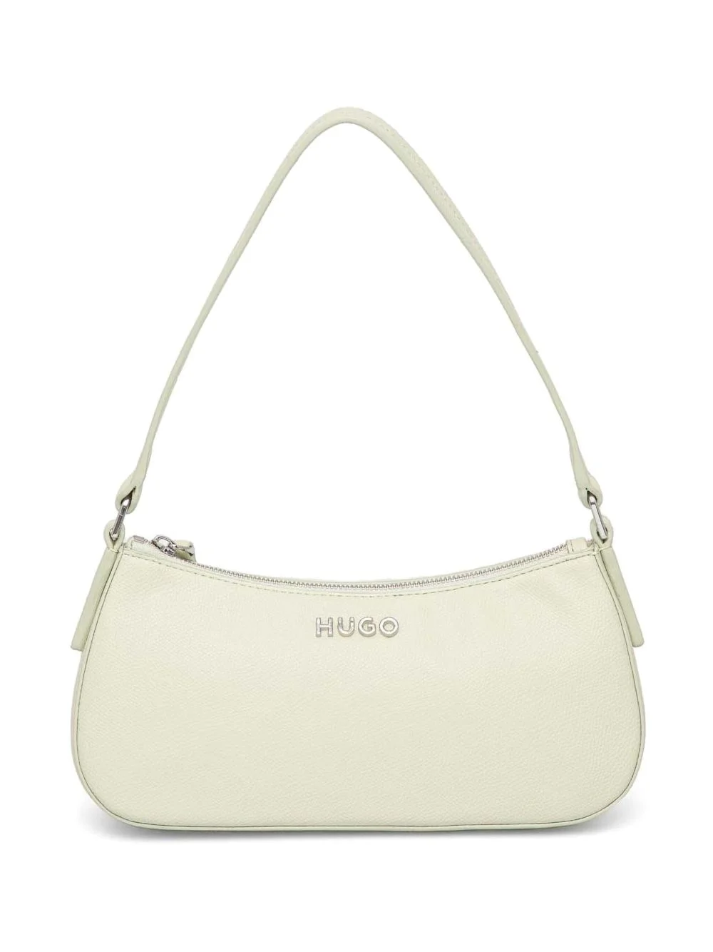 logo-lettering shoulder bag - 1