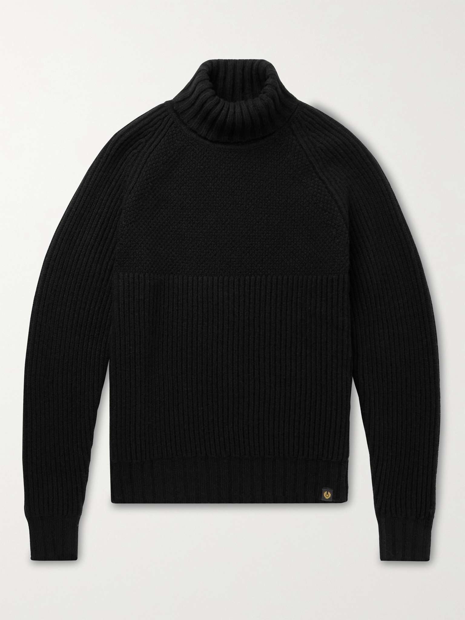 Marine Wool Rollneck Sweater - 1