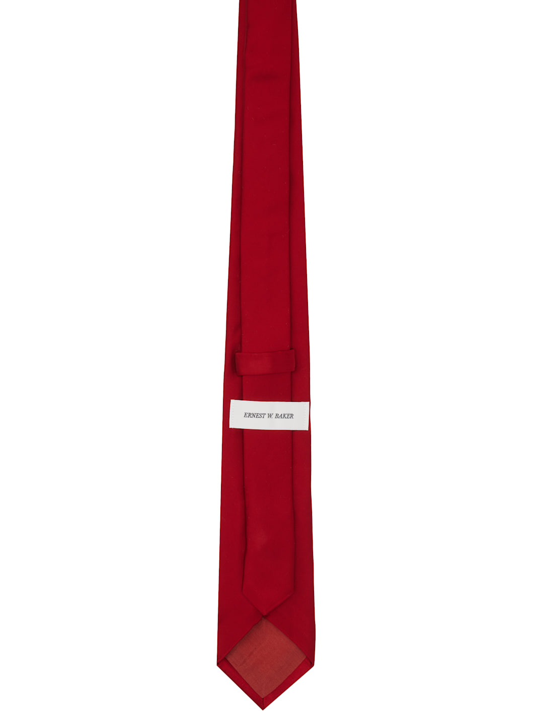 Red Satin Tie - 2