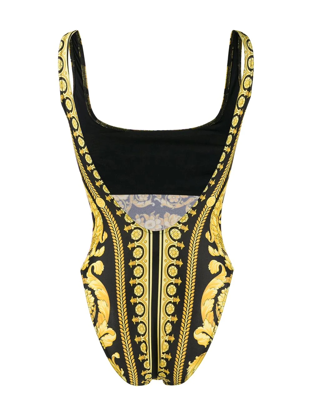 Barocco print swimsuit - 2